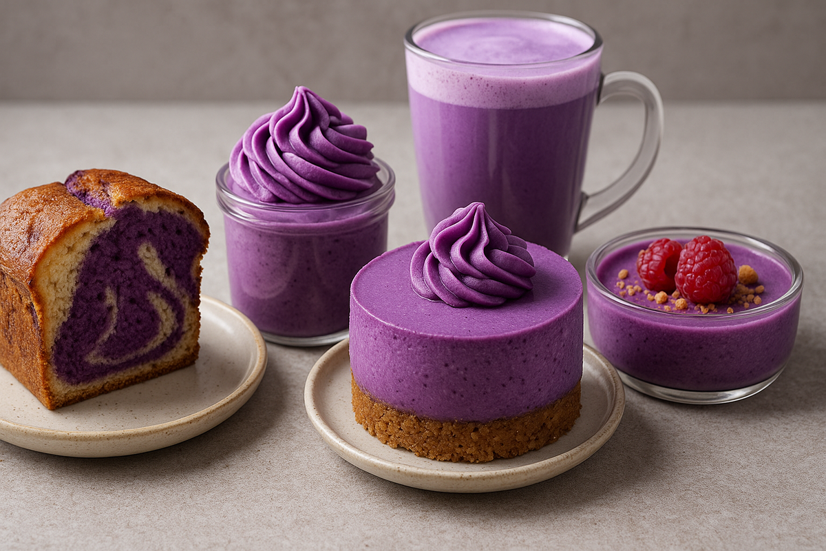 dessert ube