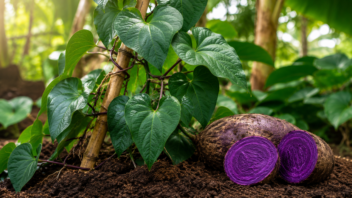 Ube plante